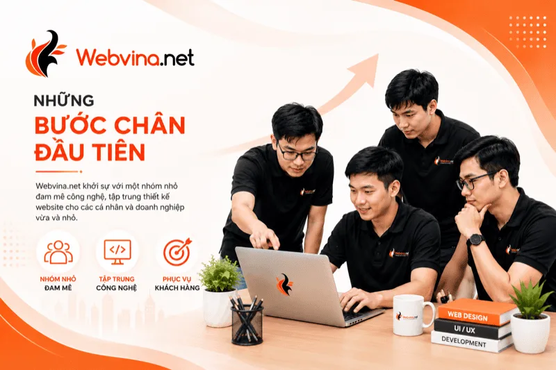 Những bước chân đầu tiên