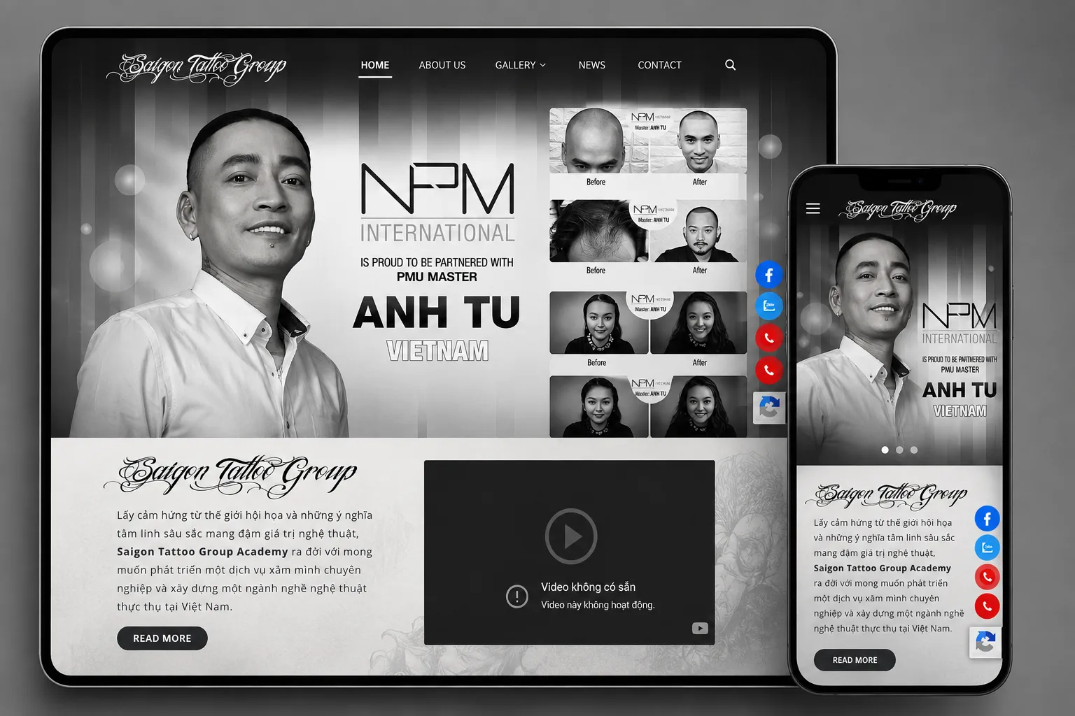 Saigon Tattoo Group Academy - Dịch vụ xăm chuyên nghiệp
