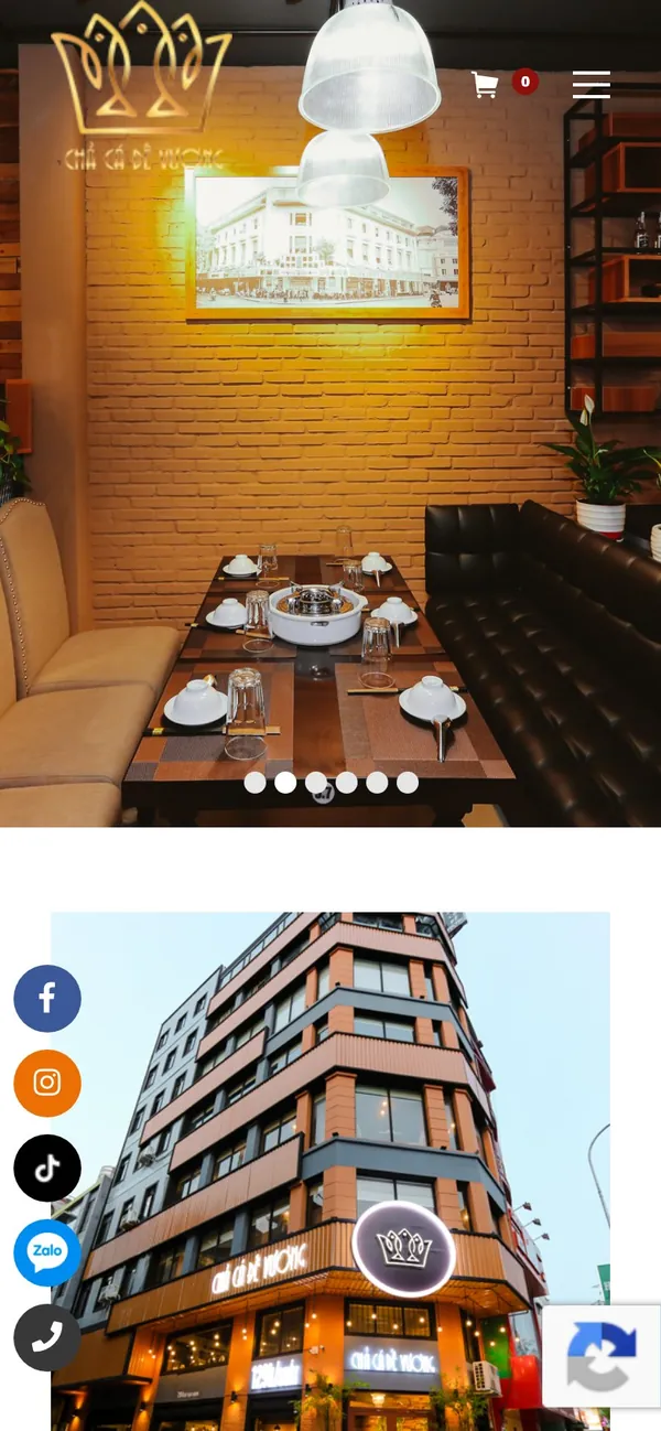 Giao diện trên điện thoại