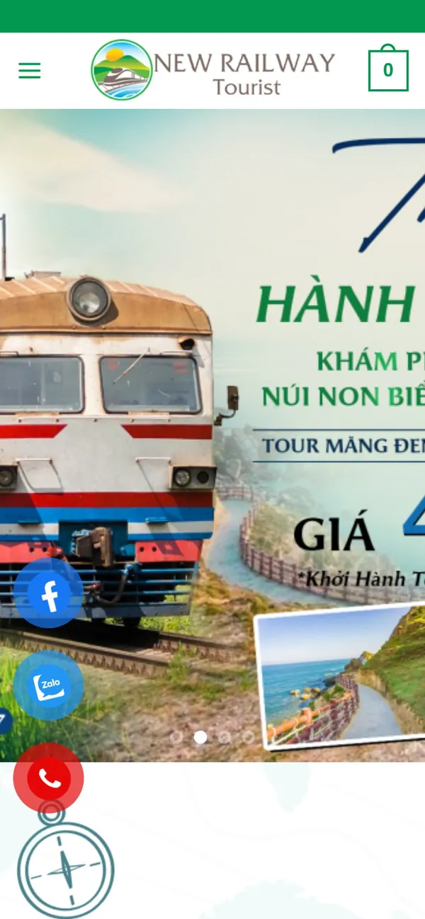 Giao diện trên điện thoại