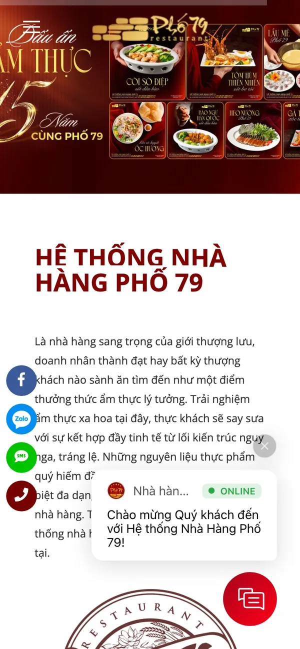 Giao diện trên điện thoại