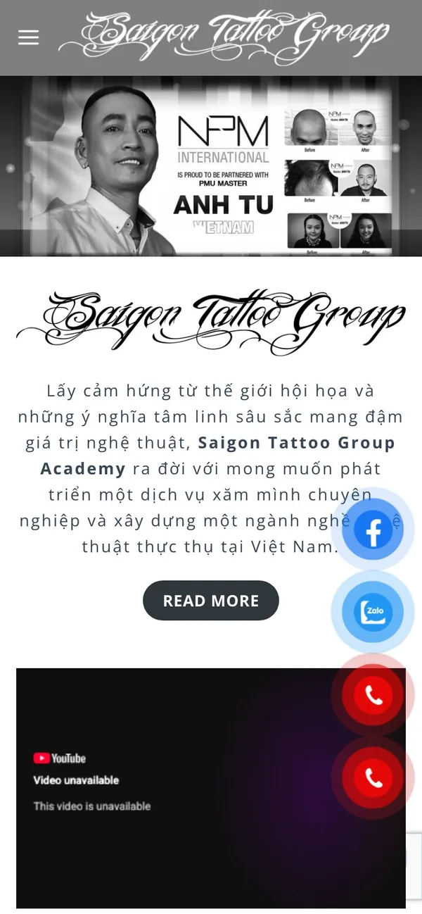 Giao diện trên điện thoại