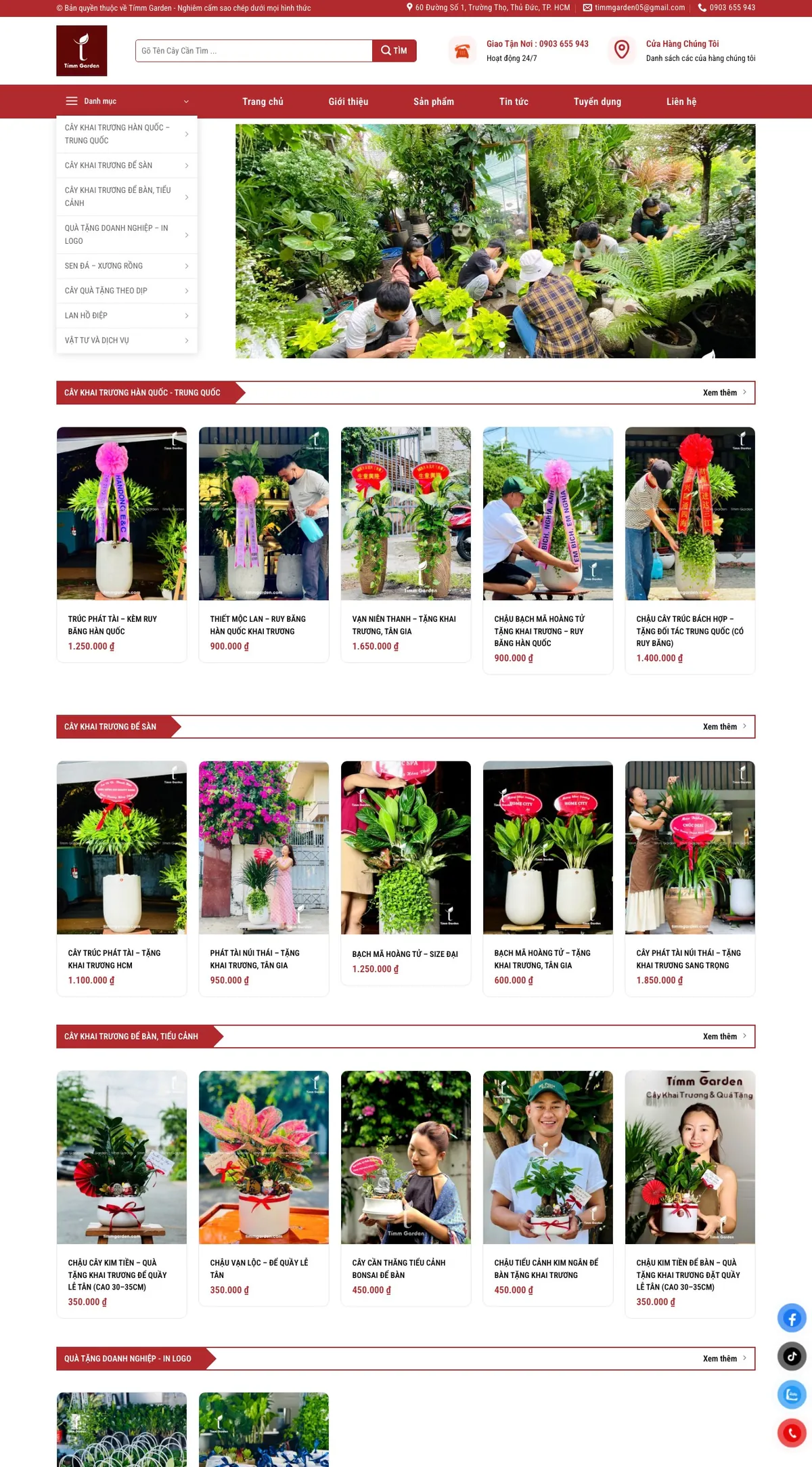 Trang chủ trên máy tính