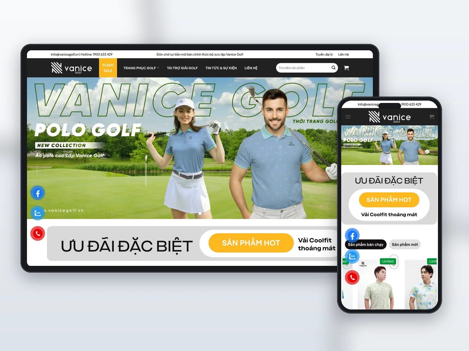 Vanice Golf — Thời trang golf cao cấp