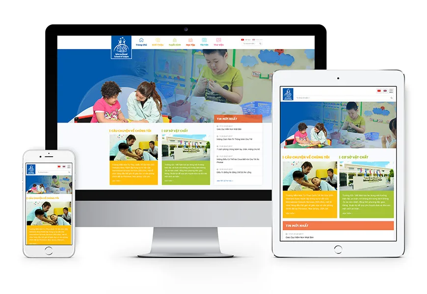 Thiết kế web trung tâm gia sư chuyên nghiệp tại TP HCM
