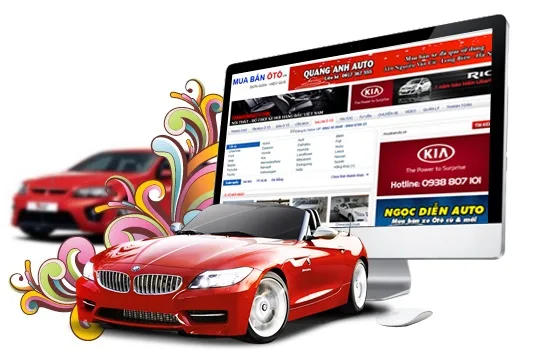 thiet ke website cho thue xe